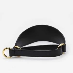 Haiwan Black Leather Martingale