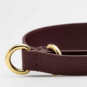 Haiwan Burgundy Leather Martingale