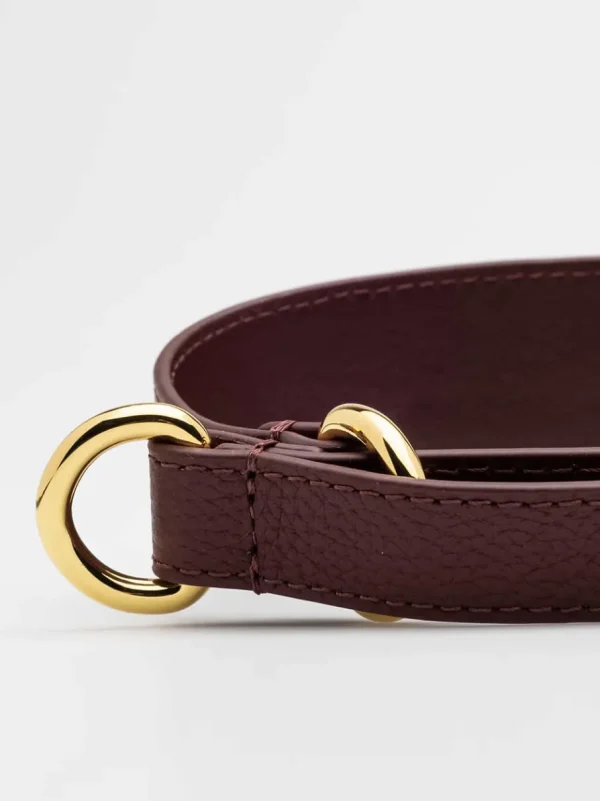 Haiwan Burgundy Leather Martingale