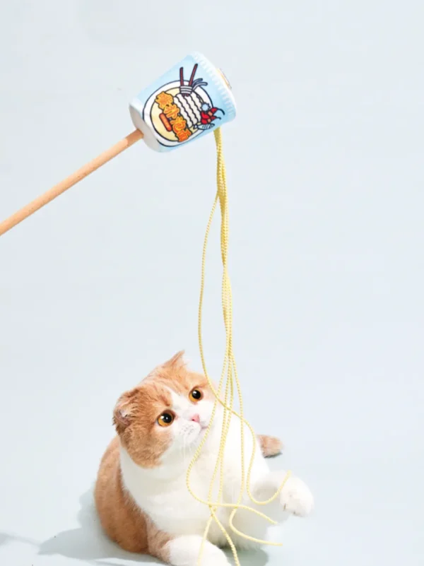 Haiwan Cup Noodle Cat Teaser with Catnip