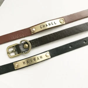 Haiwan Custom Leather Collar