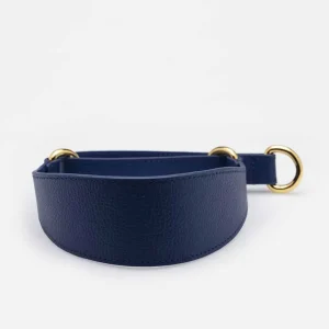 Haiwan Dark Blue Leather Martingale