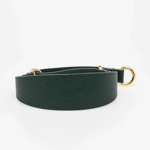 Haiwan Dark Green Leather Martingale