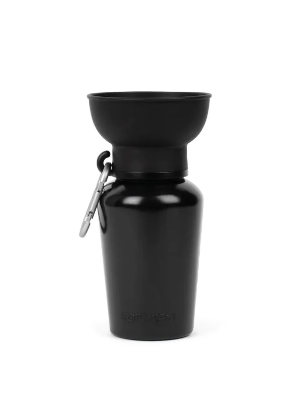 Haiwan Flip Dog Travel Bottle (Black)