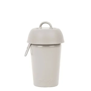 Haiwan Flip Dog Travel Bottle (Oat)