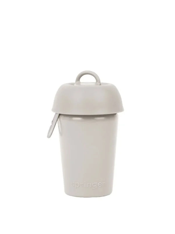 Haiwan Flip Dog Travel Bottle (Oat)