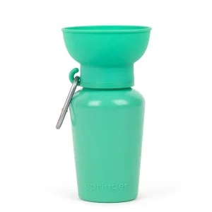 Haiwan Flip Dog Travel Bottle (Springer Green)