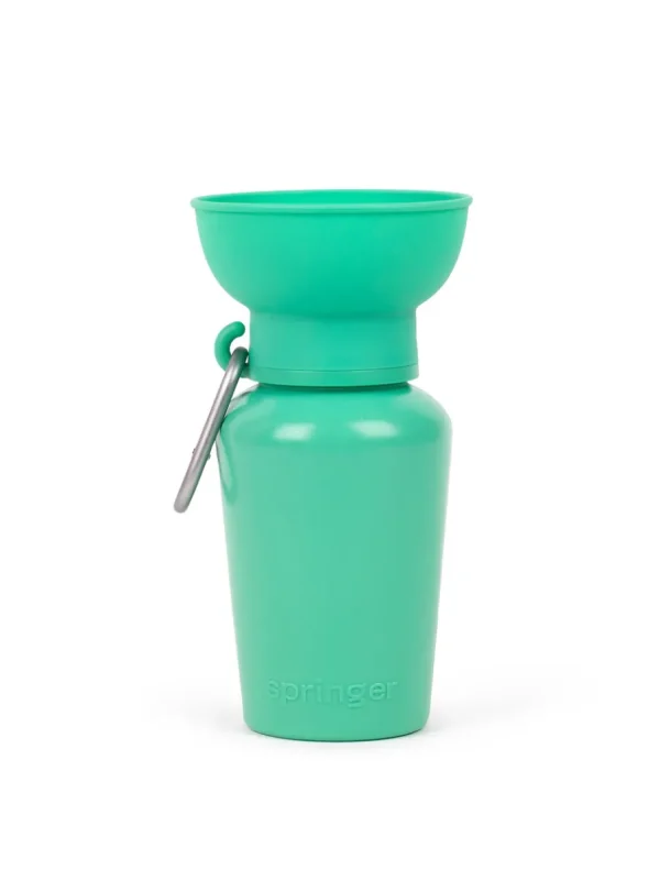 Haiwan Flip Dog Travel Bottle (Springer Green)