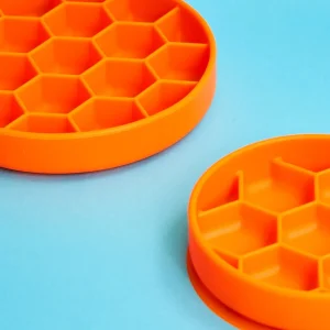 Haiwan Honeycomb Slow Feeder (Orange)