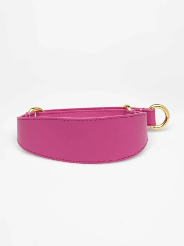 Haiwan Hot Pink Leather Martingale