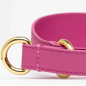 Haiwan Hot Pink Leather Martingale