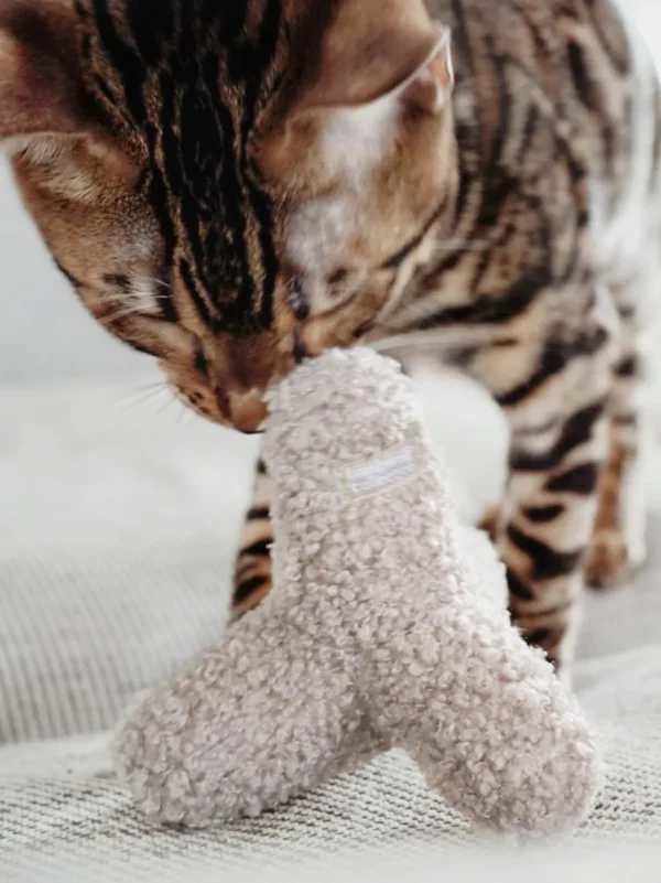 Haiwan KITTY BREUER Catnip + Bell Ball Tetrapod