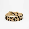 Haiwan Leopard Thin Leather Collar