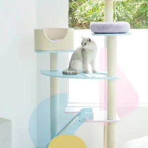 Haiwan Macaron Cat Tree