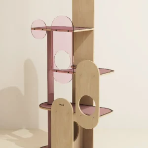 Haiwan Paddle Pop Cat Tree (Pink)