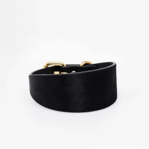 Haiwan Panther Wide Leather Collar