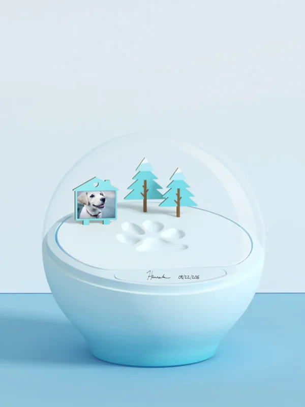 Haiwan Paw Imprint Dome (Blue)