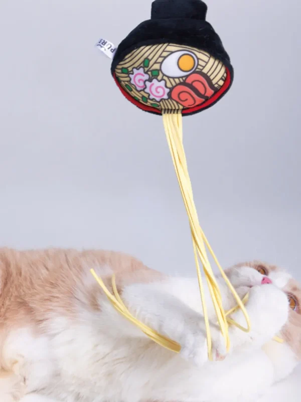 Haiwan Ramen Cat Teaser with Catnip