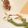 Haiwan Rattlesnake Cat Teaser with Crinkle