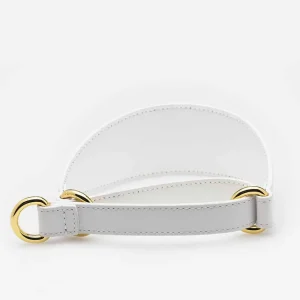 Haiwan White Leather Martingale