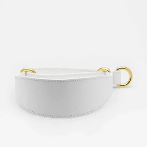 Haiwan White Leather Martingale